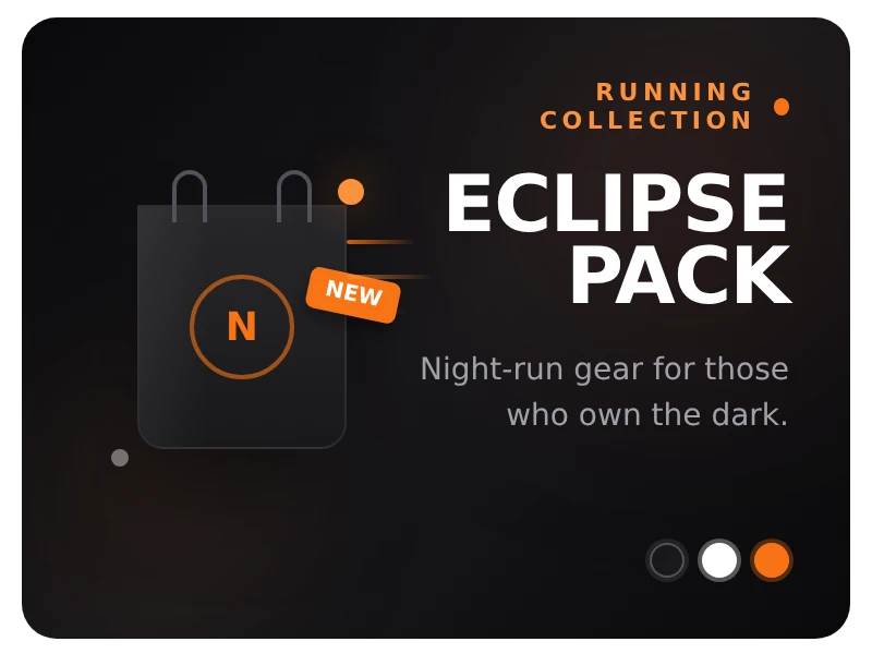 Sports campaign banner example